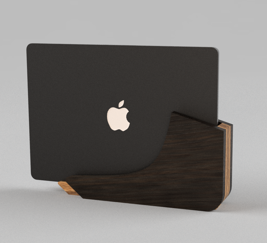 dock with laptop