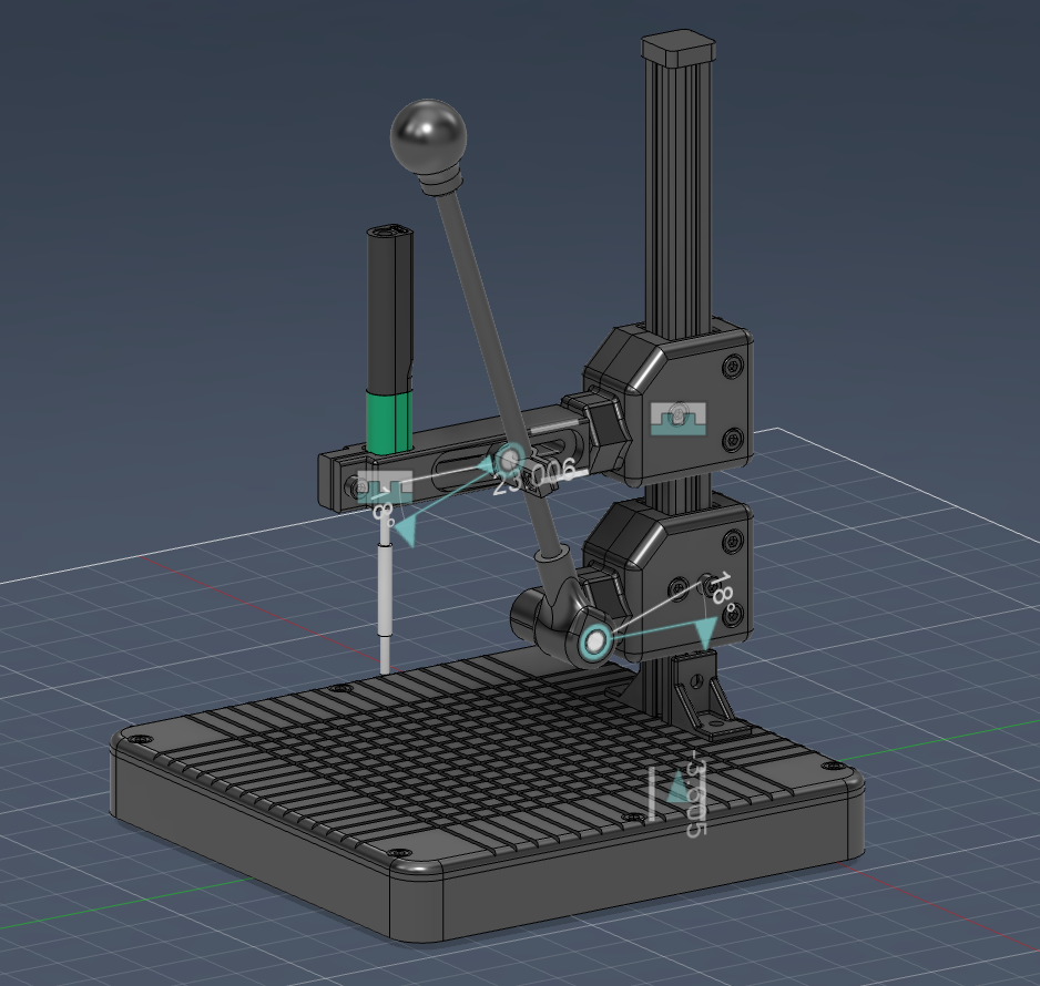 Fusion 360 CAD assembly